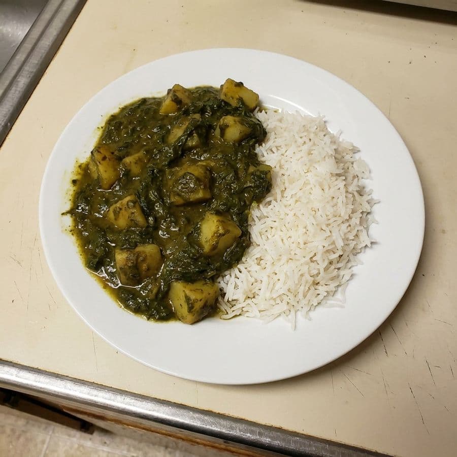Aloo Palak